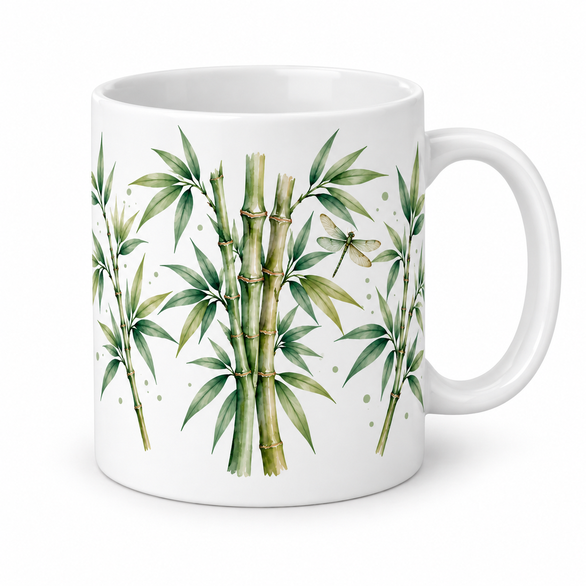 Mug Bambou à la libellule