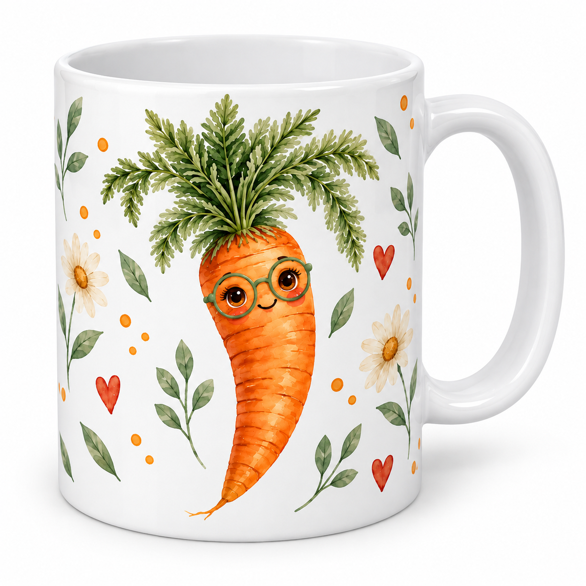 Mug Carotte à lunettes