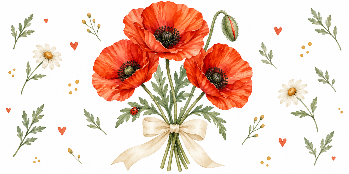 Visuel Coquelicot coccinelle