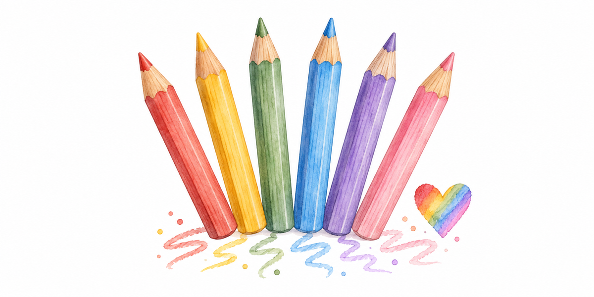Visuel Crayons cœur
