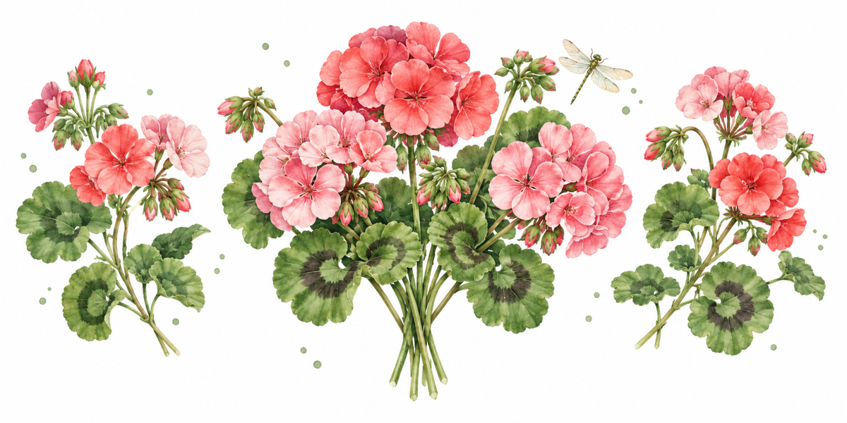 Visuel Géranium libellule