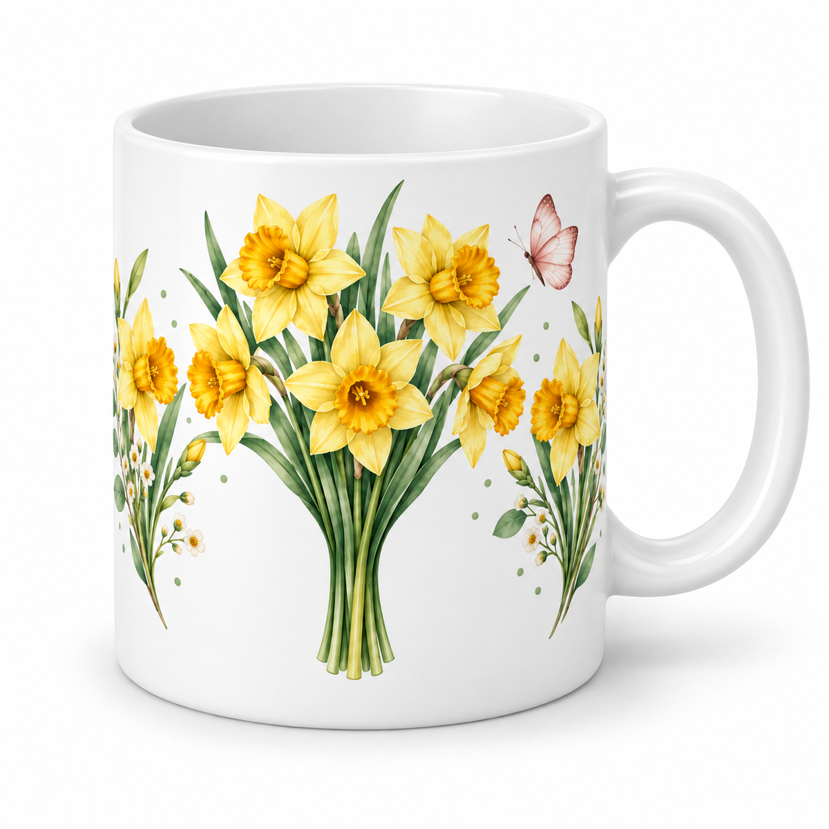 Mug Jonquille papillon