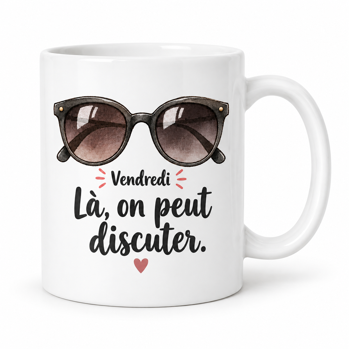 Mug Vendredi, là on peut discuter