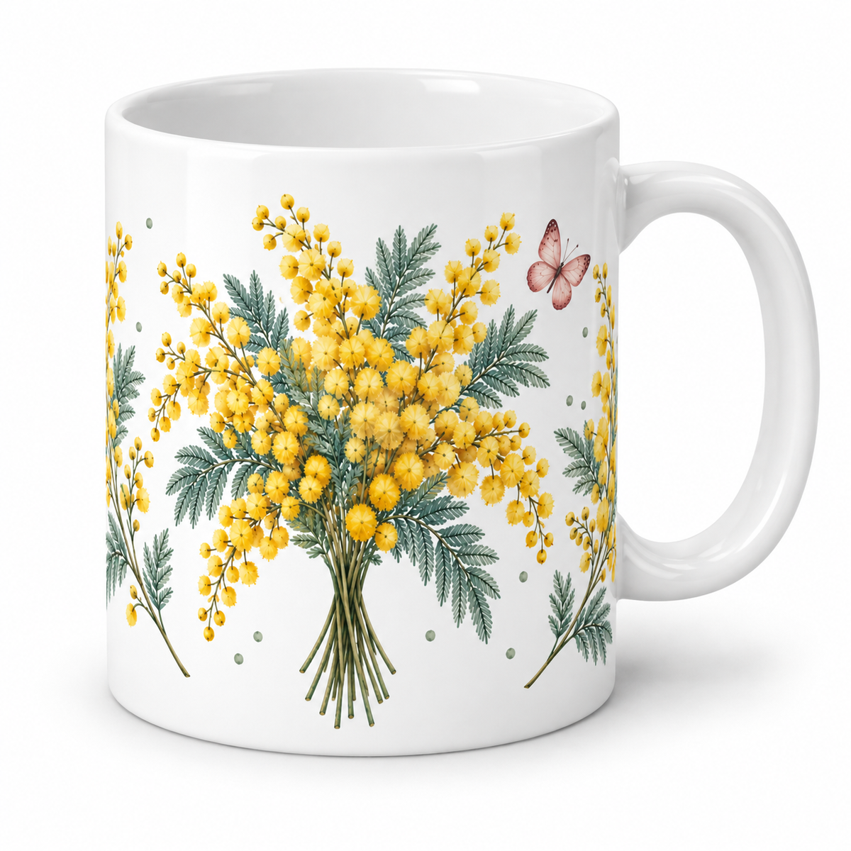 Mug Mimosa papillon
