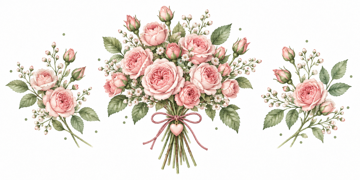 Visuel Mini-Roses cœur