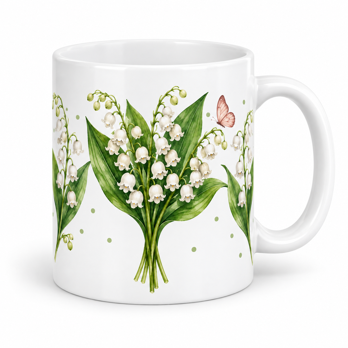 Mug Muguet papillon