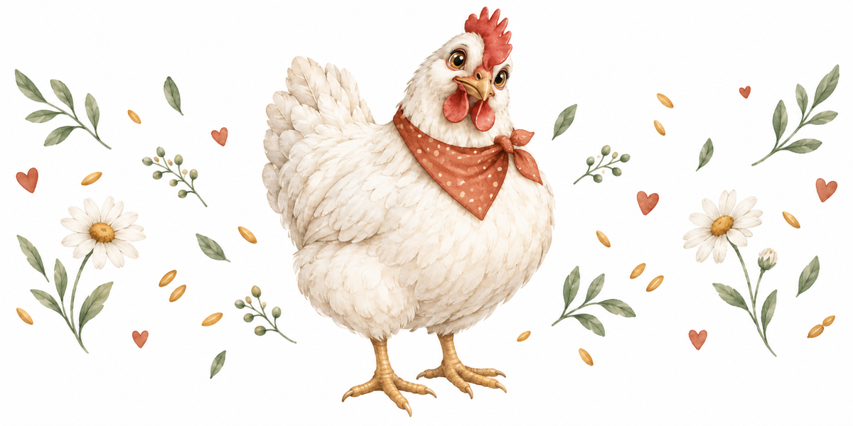 Visuel Poule foulard