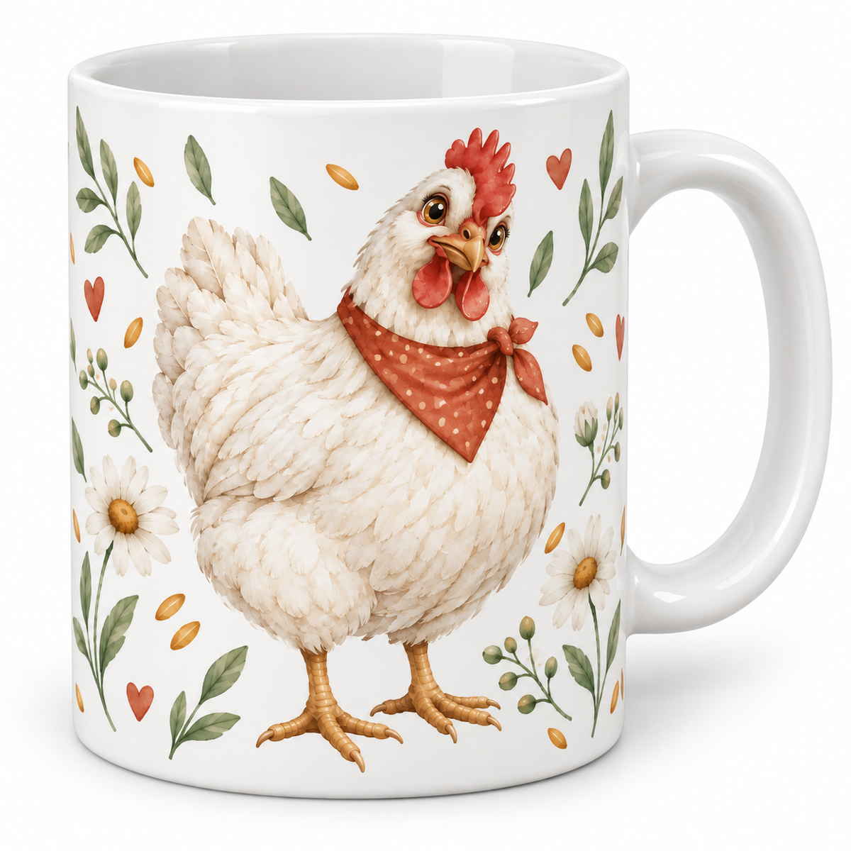 Mug Poule foulard