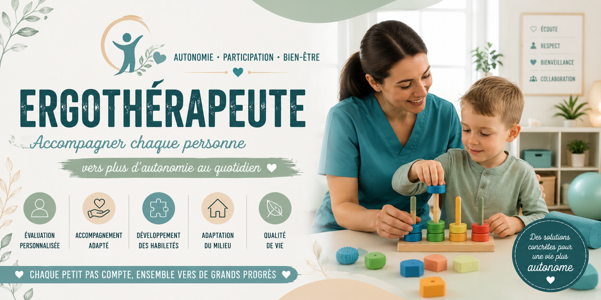 Design imprimé du mug Ergothérapeute, ergothérapeute, gestes du quotidien et soin