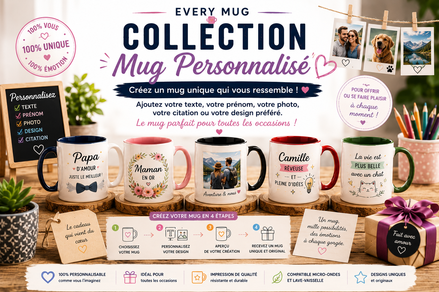 Mugs Personnalisés