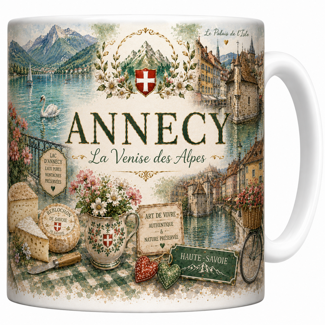Mug Annecy - La Venise des Alpes, L'Art de Vivre Savoyard