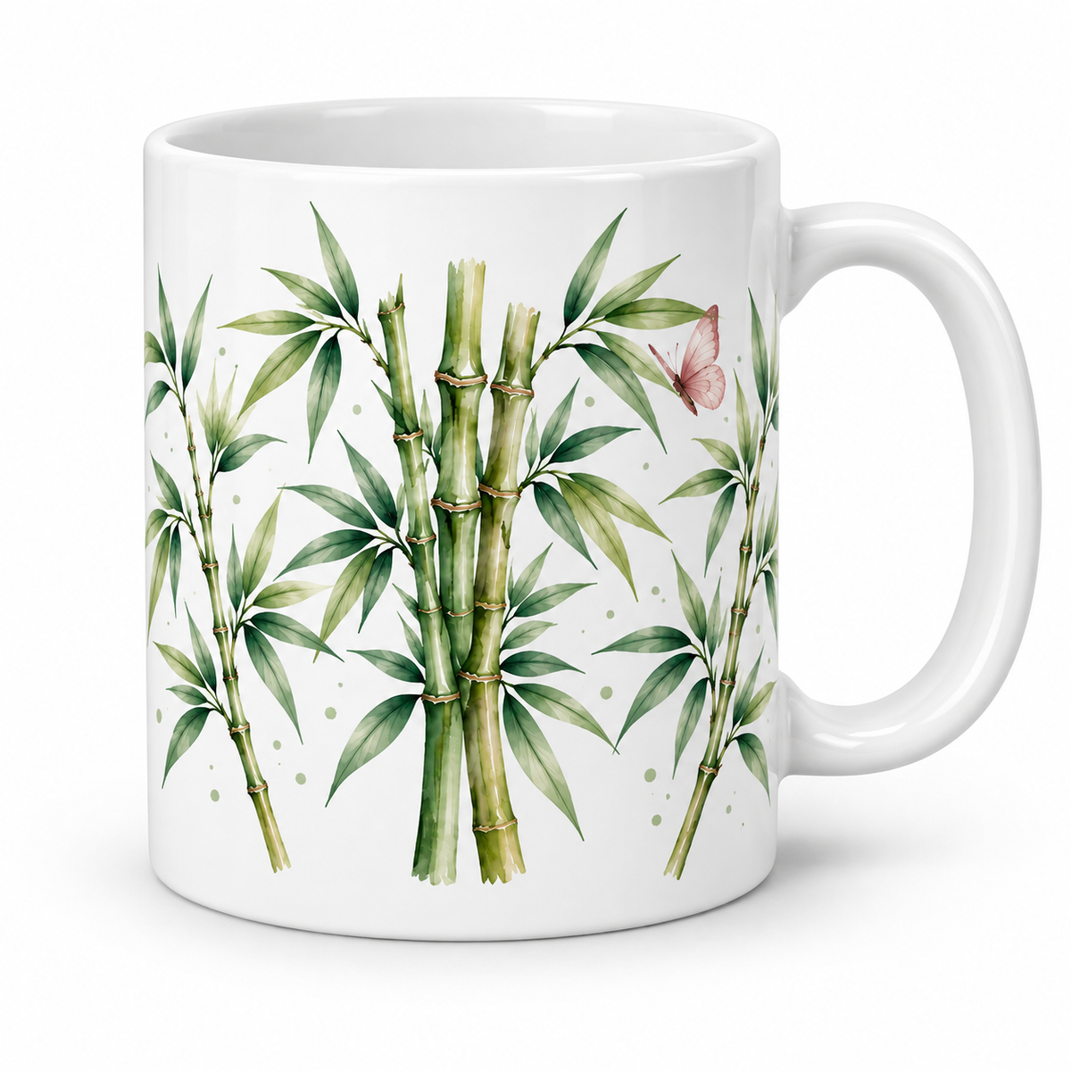 Mug Bambou au papillon