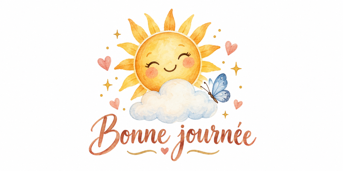 Visuel Bonne Journée papillon