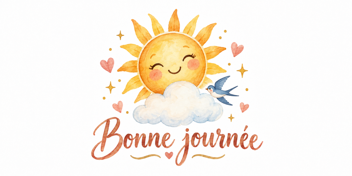 Visuel Bonne Journée hirondelle