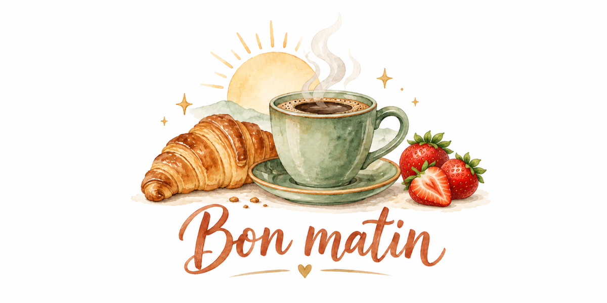 Visuel Bon Matin fraises