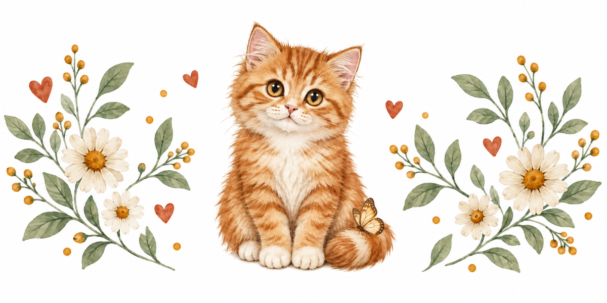 Visuel Chaton papillon