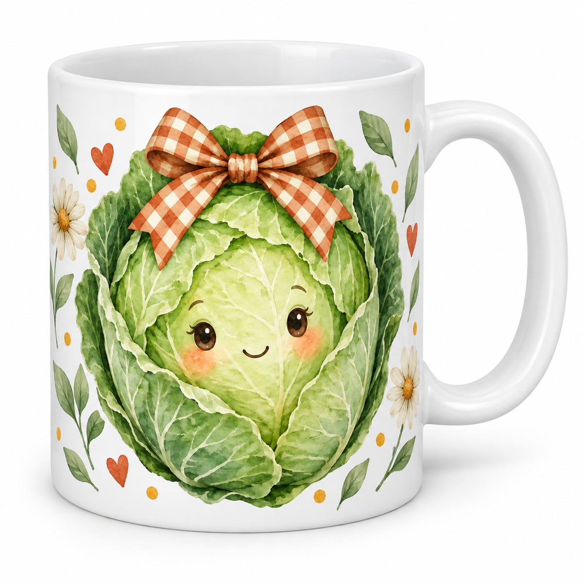 Mug Chou au nœud vichy