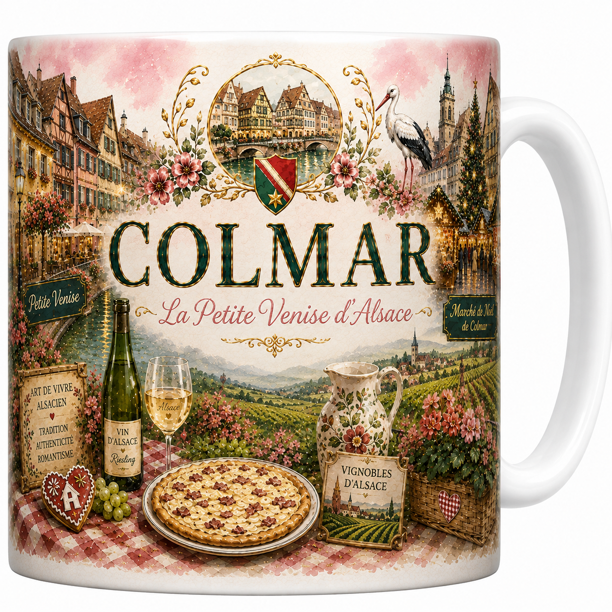 Mug Colmar - La Petite Venise d'Alsace, L'Art de Vivre Colmarien