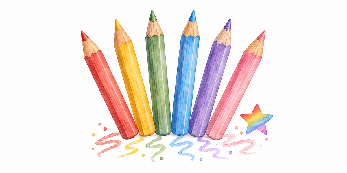Visuel Crayons étoile