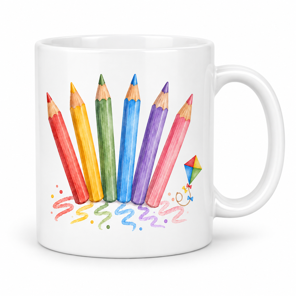 Mug Crayons de Couleur au cerf-volant