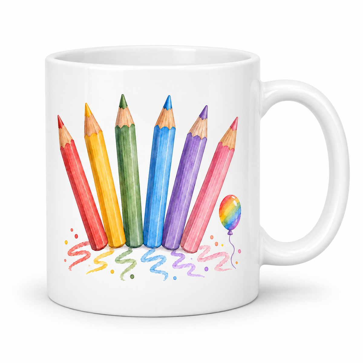 Mug Crayons de Couleur au ballon
