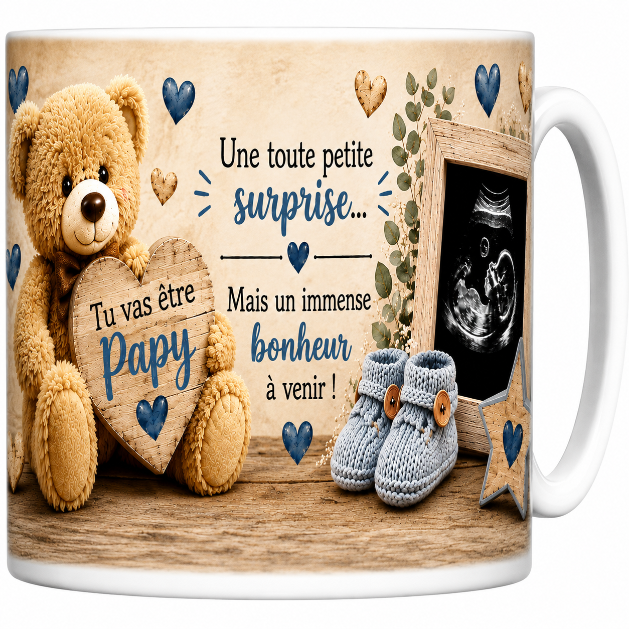 Mug Tu vas être Papy - Annonce Grossesse