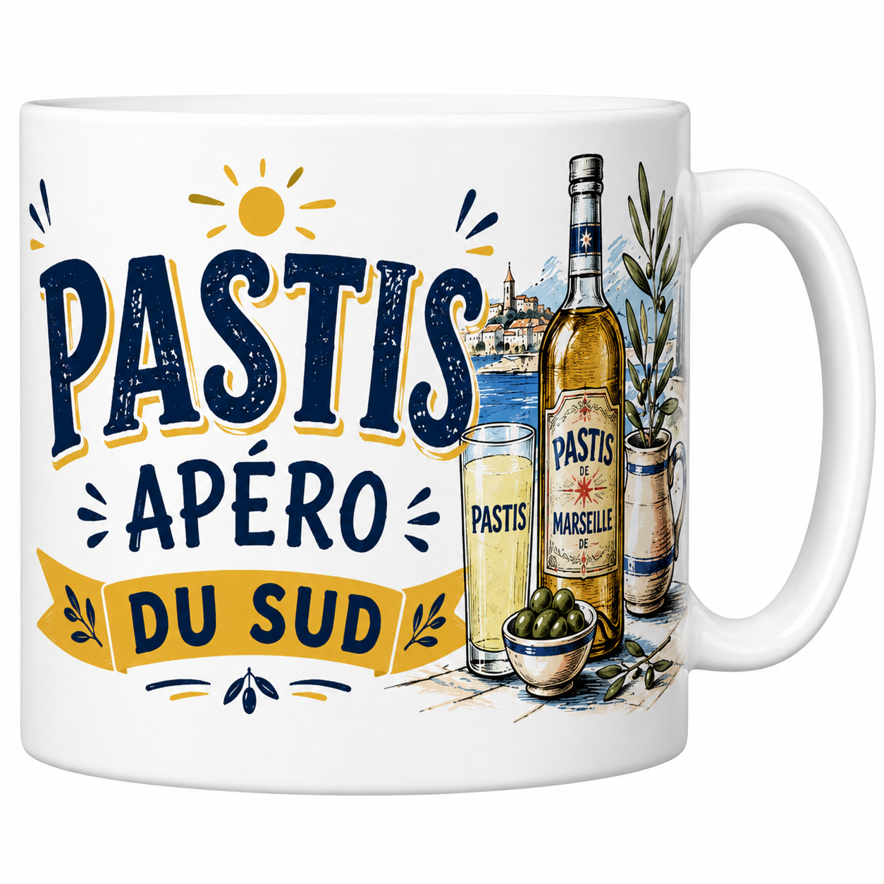 Mug Pastis Apéro du Sud - Marseille & Provence