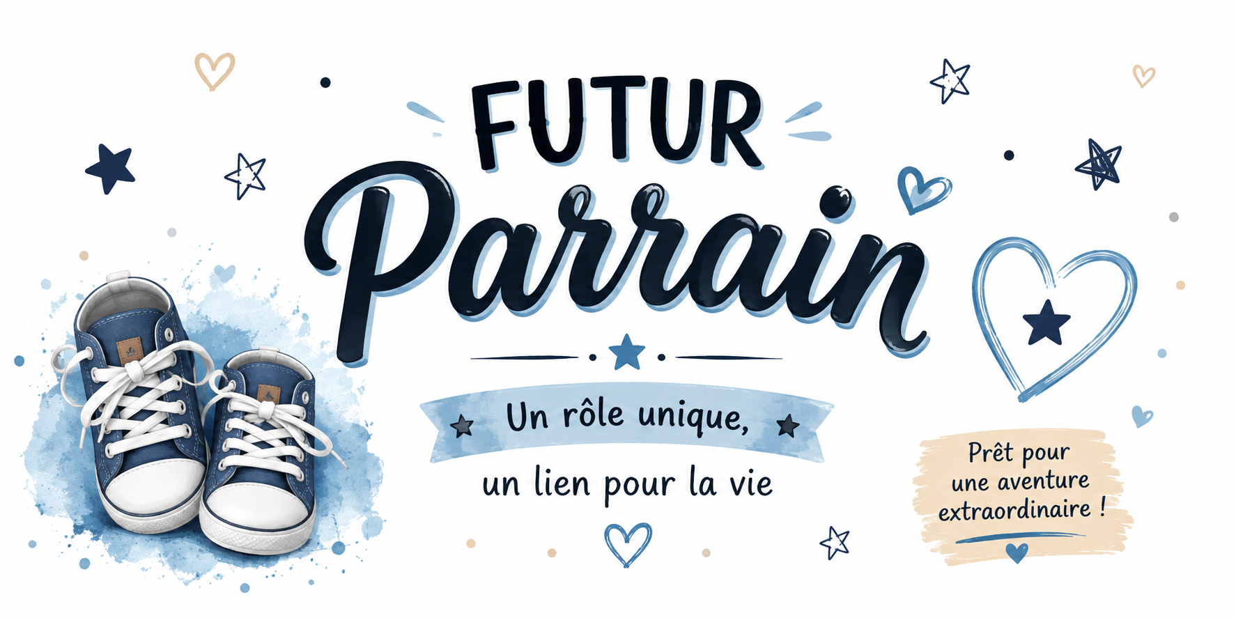 Mug Futur Parrain - Annonce de Baptême