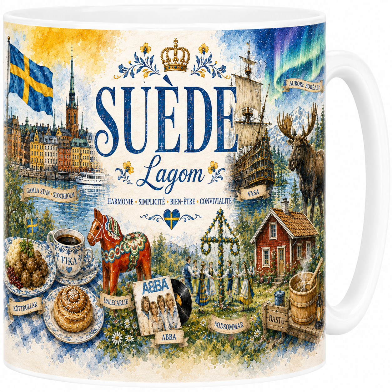 Mug Suède - Lagom, L'Art de Vivre Scandinave