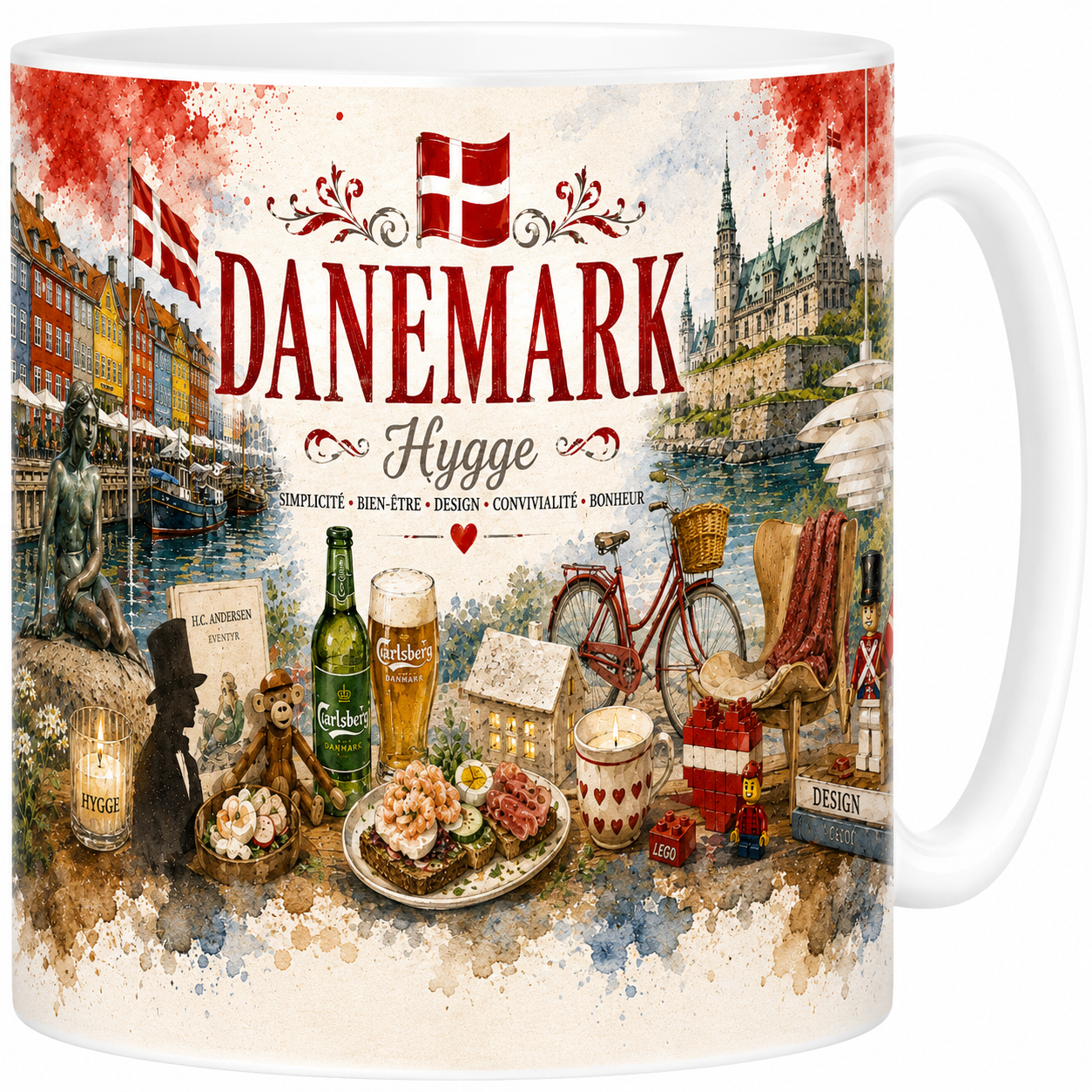 Mug Danemark - Hygge, L'Art de Vivre Danois