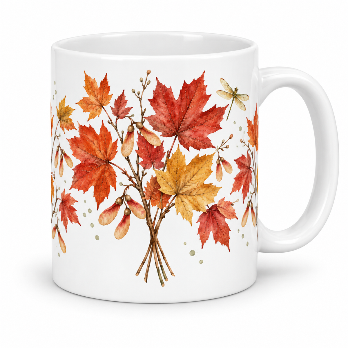 Mug Érable à la libellule