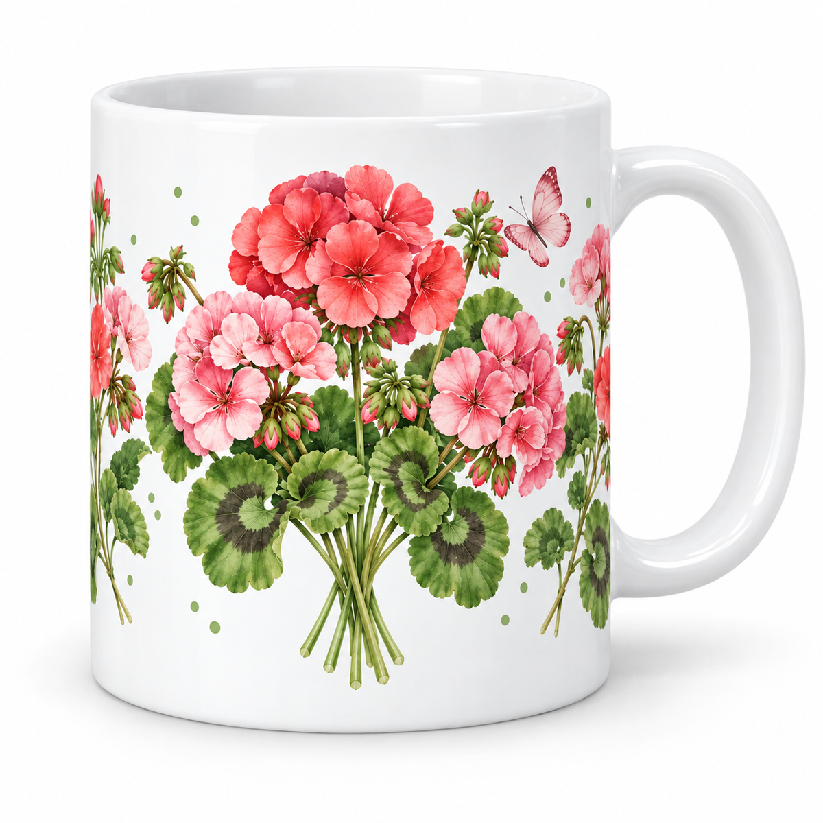 Mug Géranium papillon