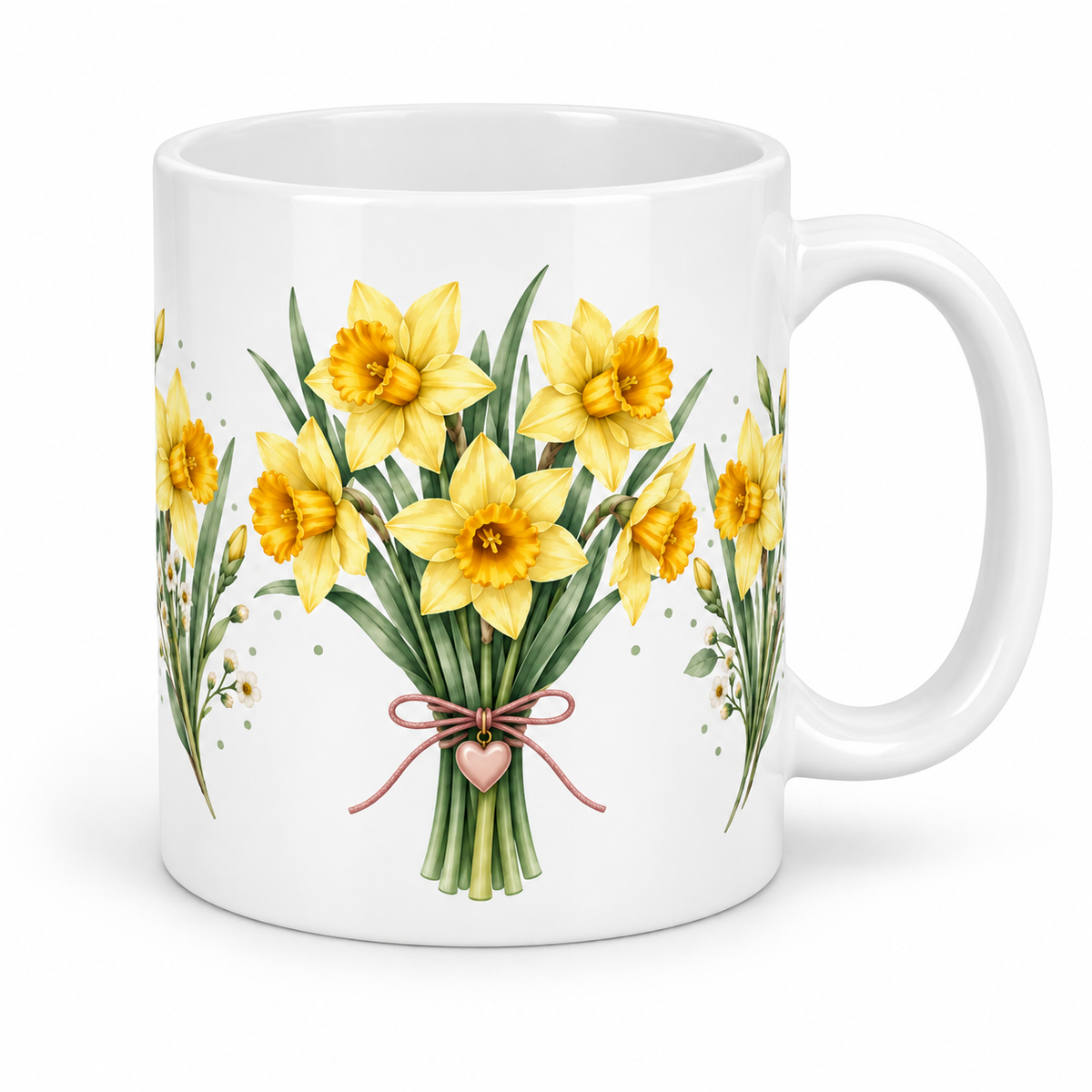 Mug Jonquille cœur