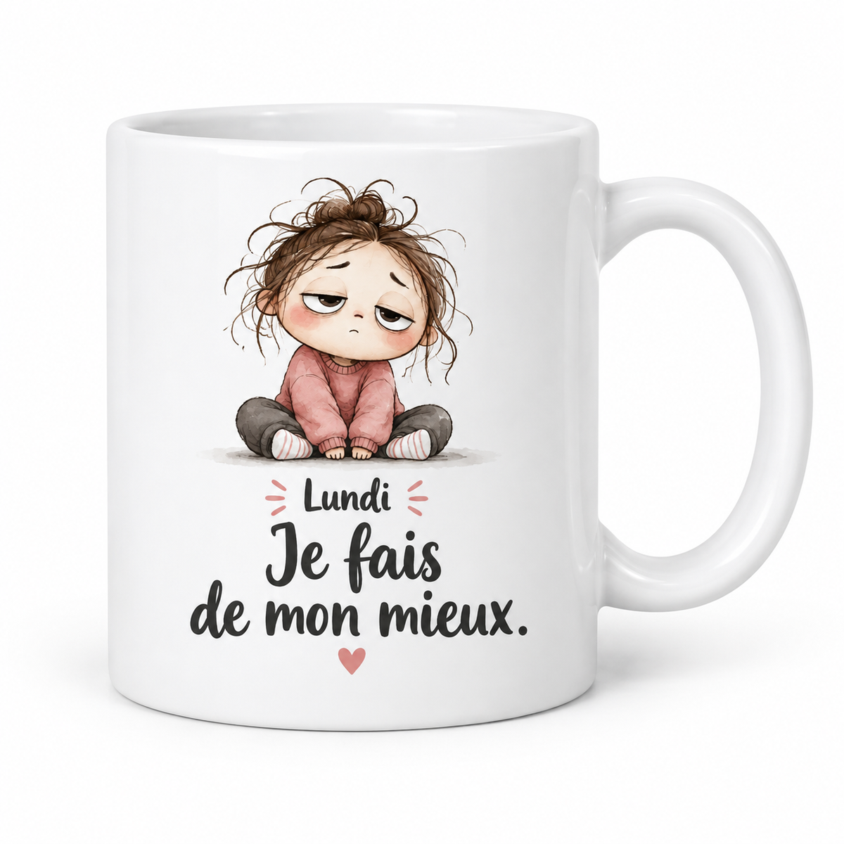 Mug Lundi, je fais de mon mieux