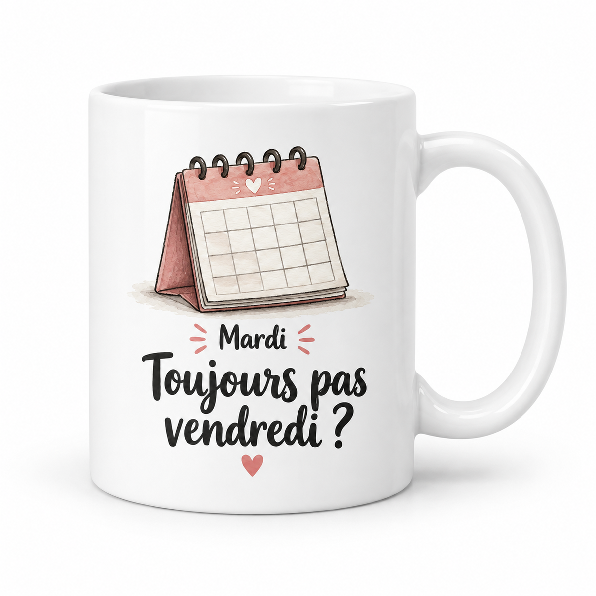 Mug Mardi, toujours pas vendredi