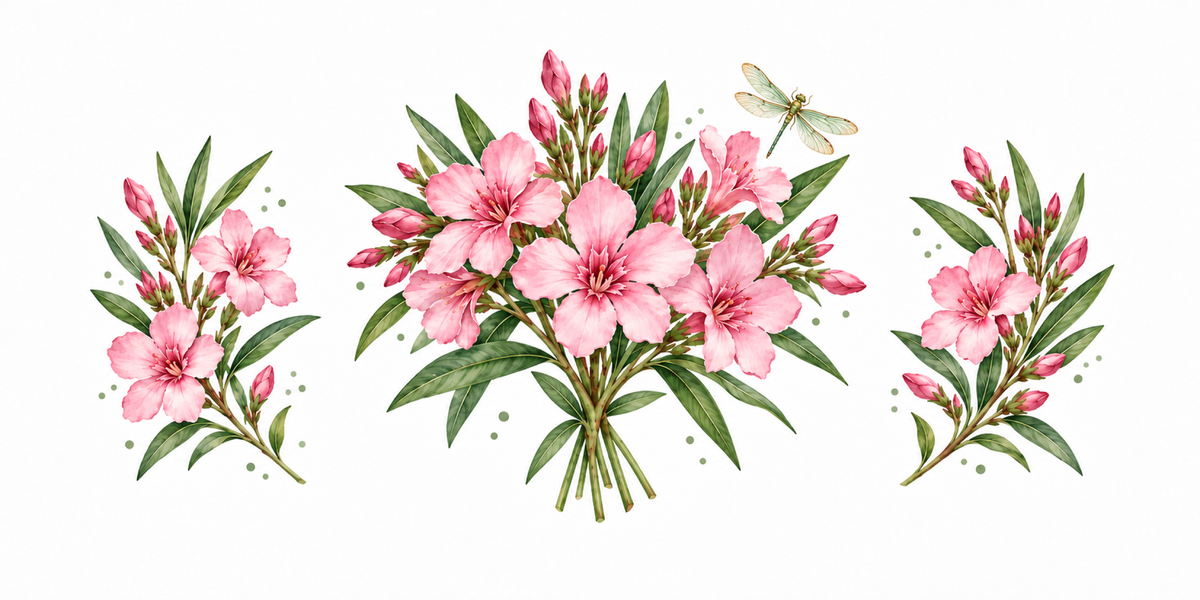 Visuel Laurier-Rose libellule