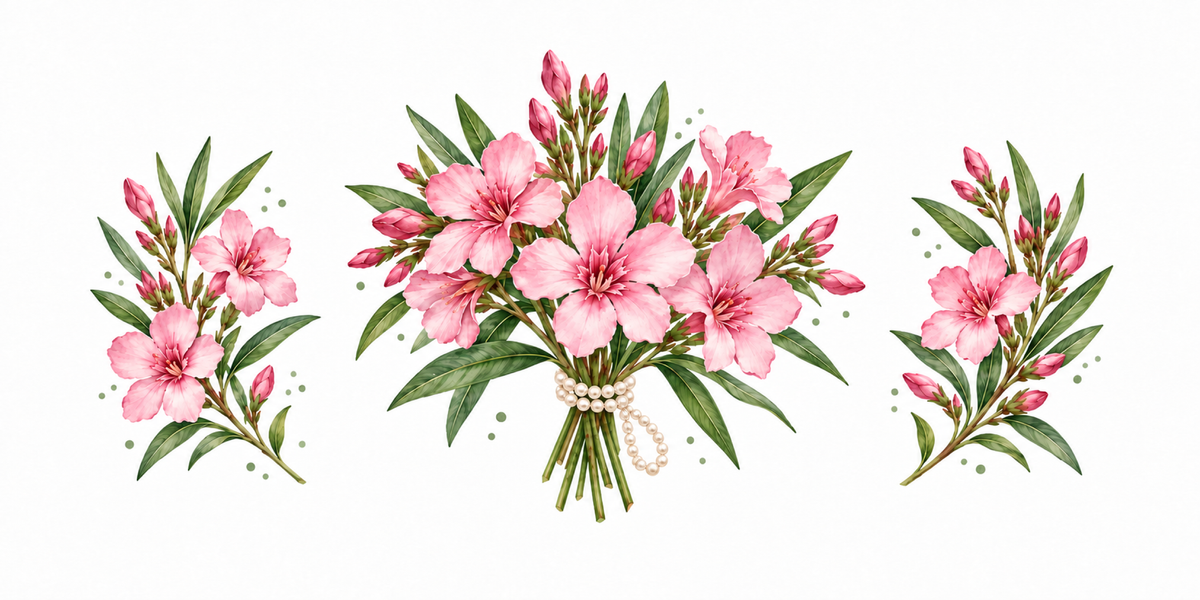 Visuel Laurier-Rose collier de perles