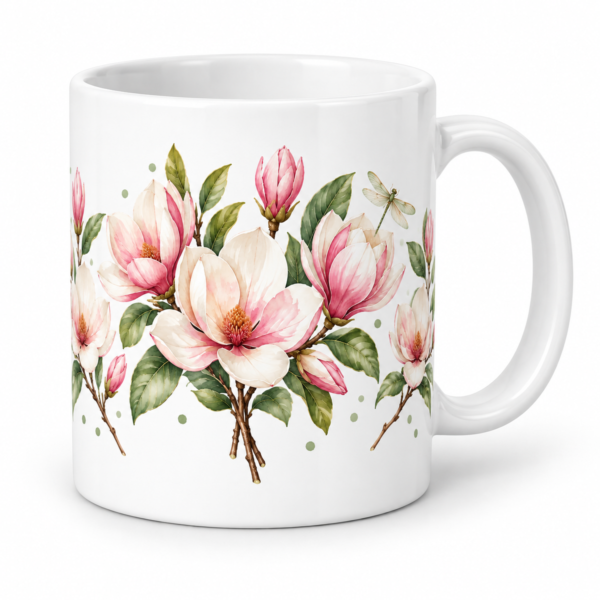 Mug Magnolia libellule