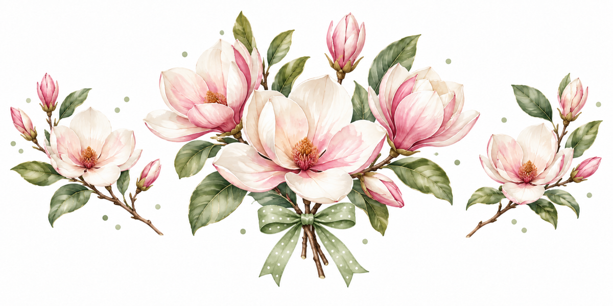 Visuel Magnolia ruban sauge