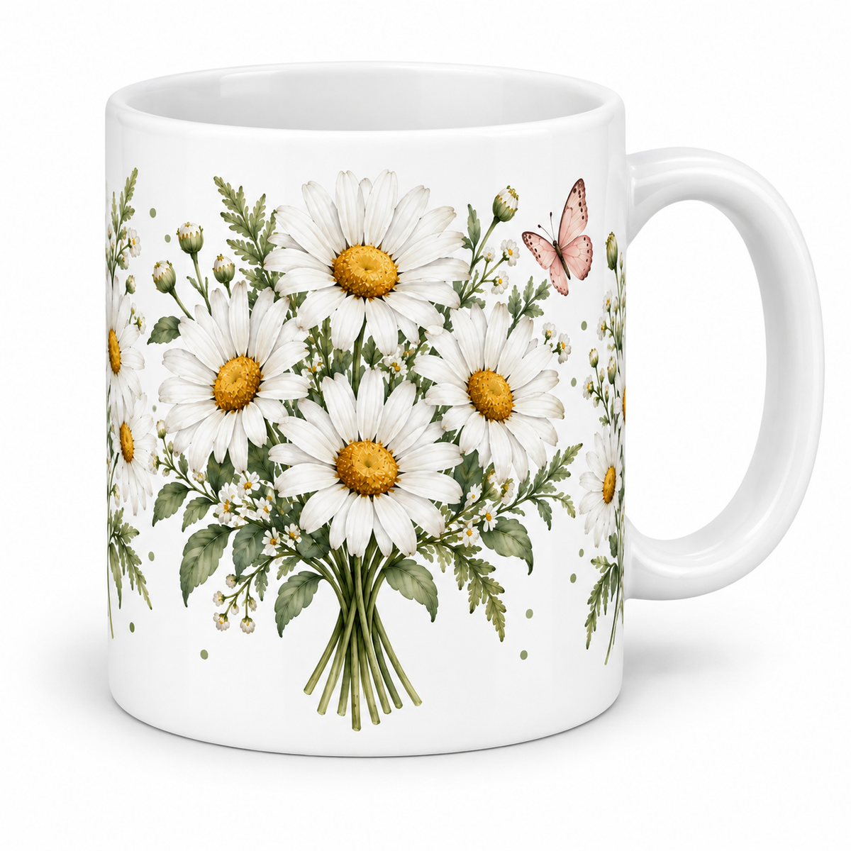 Mug Marguerite papillon
