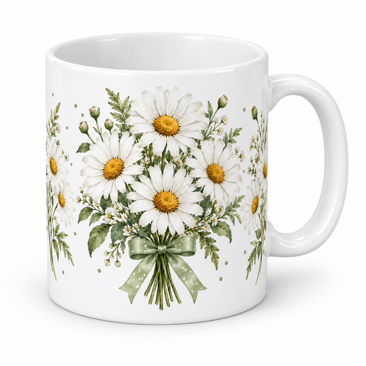 Mug Marguerite ruban sauge