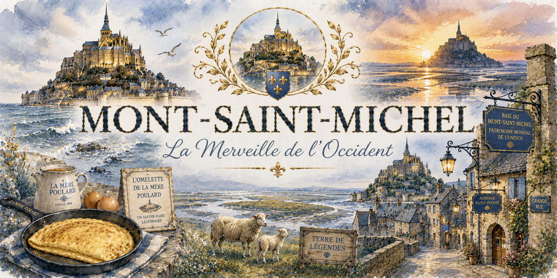 Mug Mont-Saint-Michel - La Merveille de l'Occident