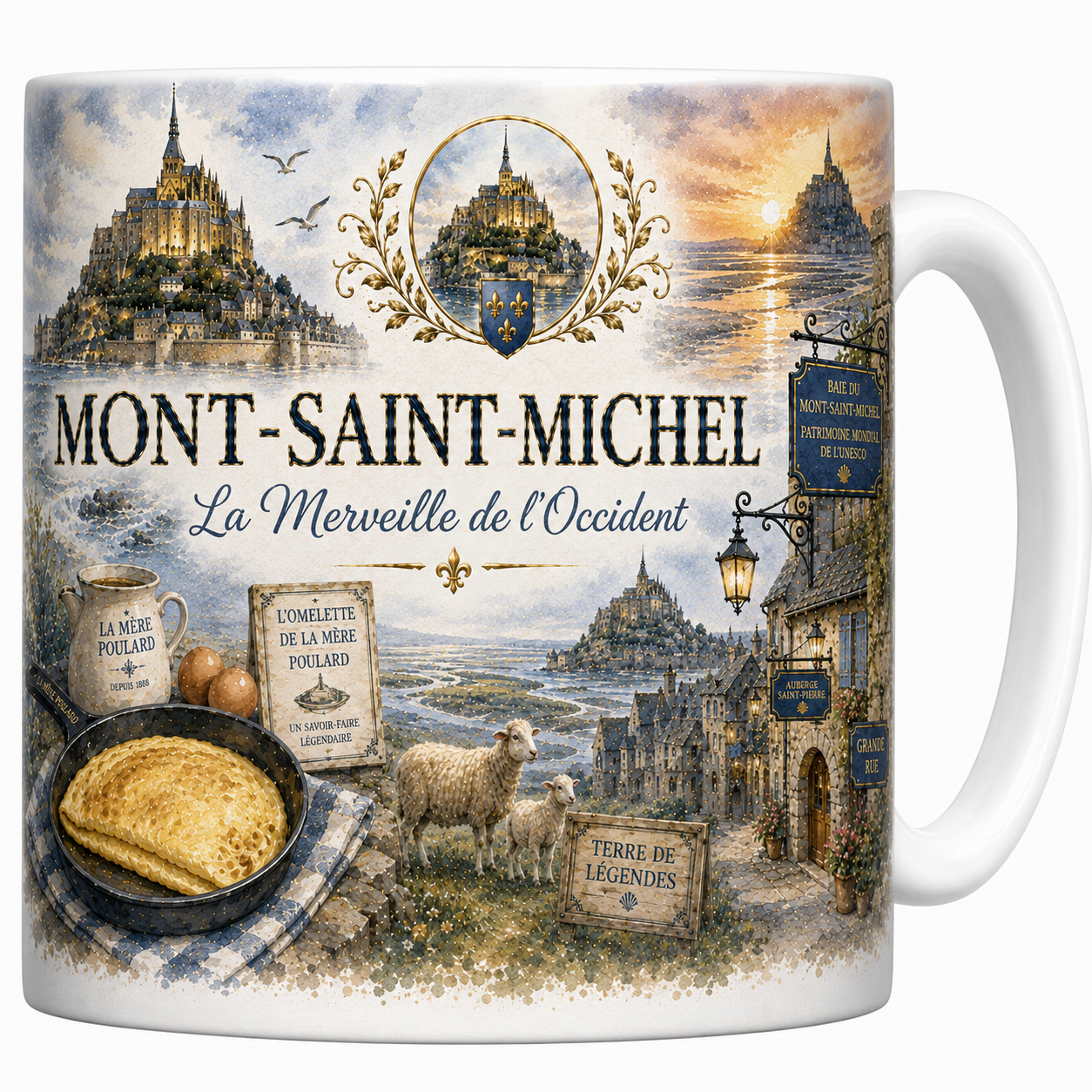 Mug Mont-Saint-Michel - La Merveille de l'Occident