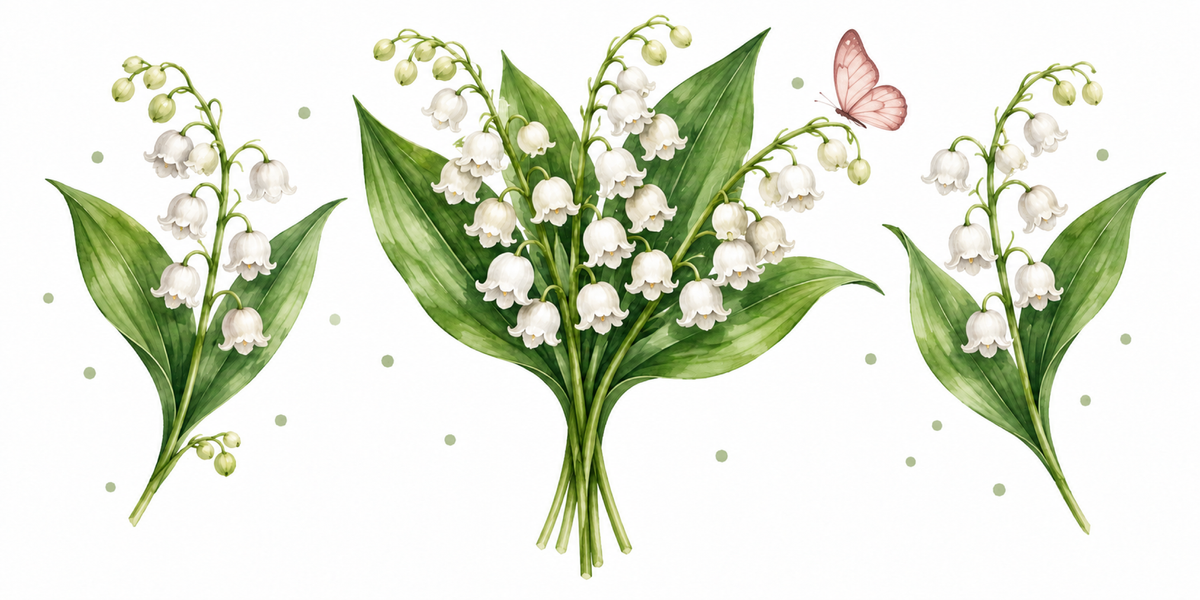 Visuel Muguet papillon