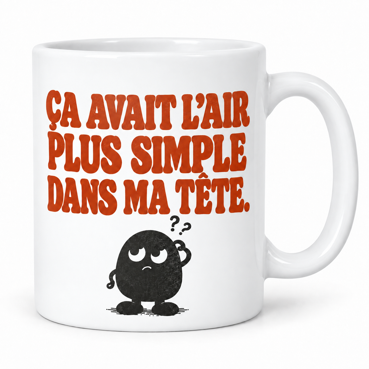 Mug Ça avait l'air plus simple dans ma tête