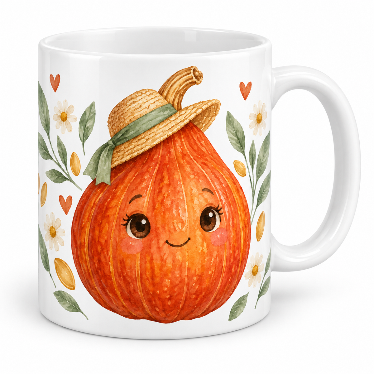 Mug Potimarron au chapeau