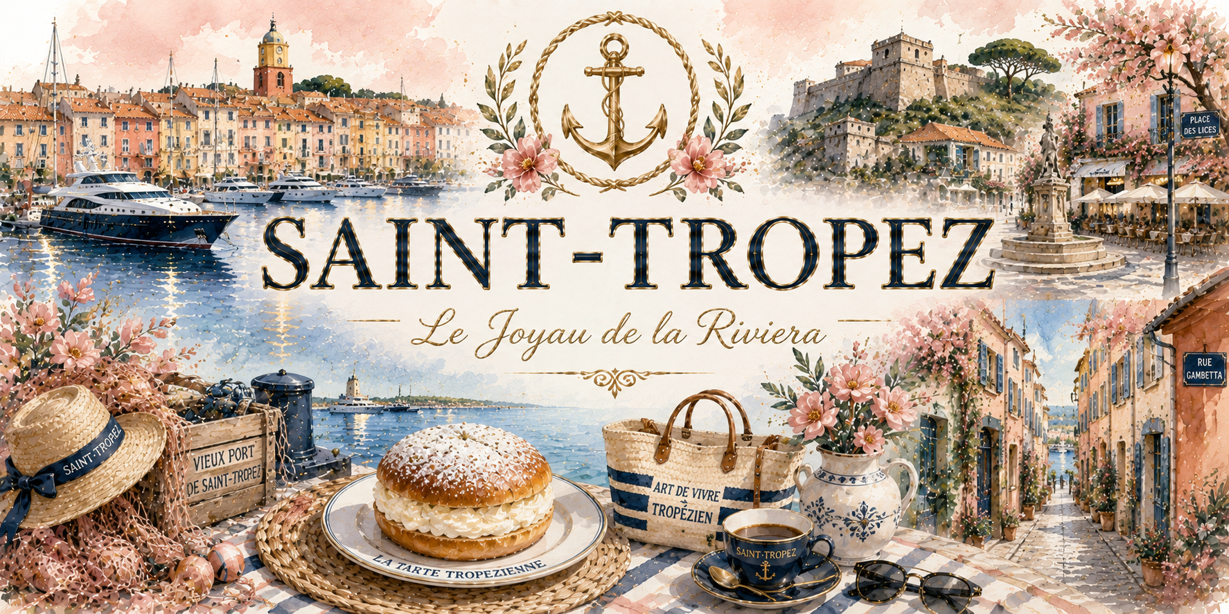 Mug Saint-Tropez - Le Joyau de la Riviera, L'Art de Vivre Tropézien
