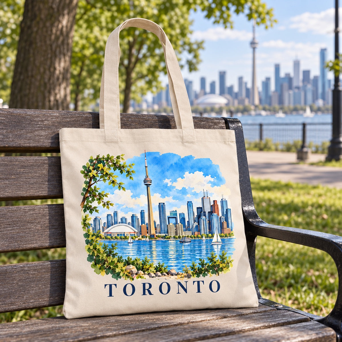 Tote bag Toronto Essentiel en situation