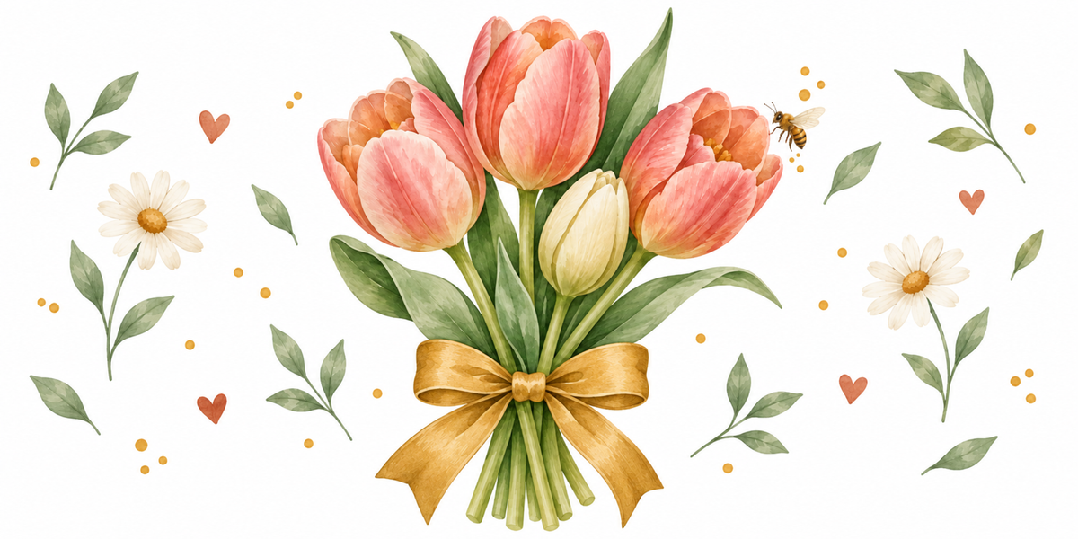Visuel Tulipes abeille