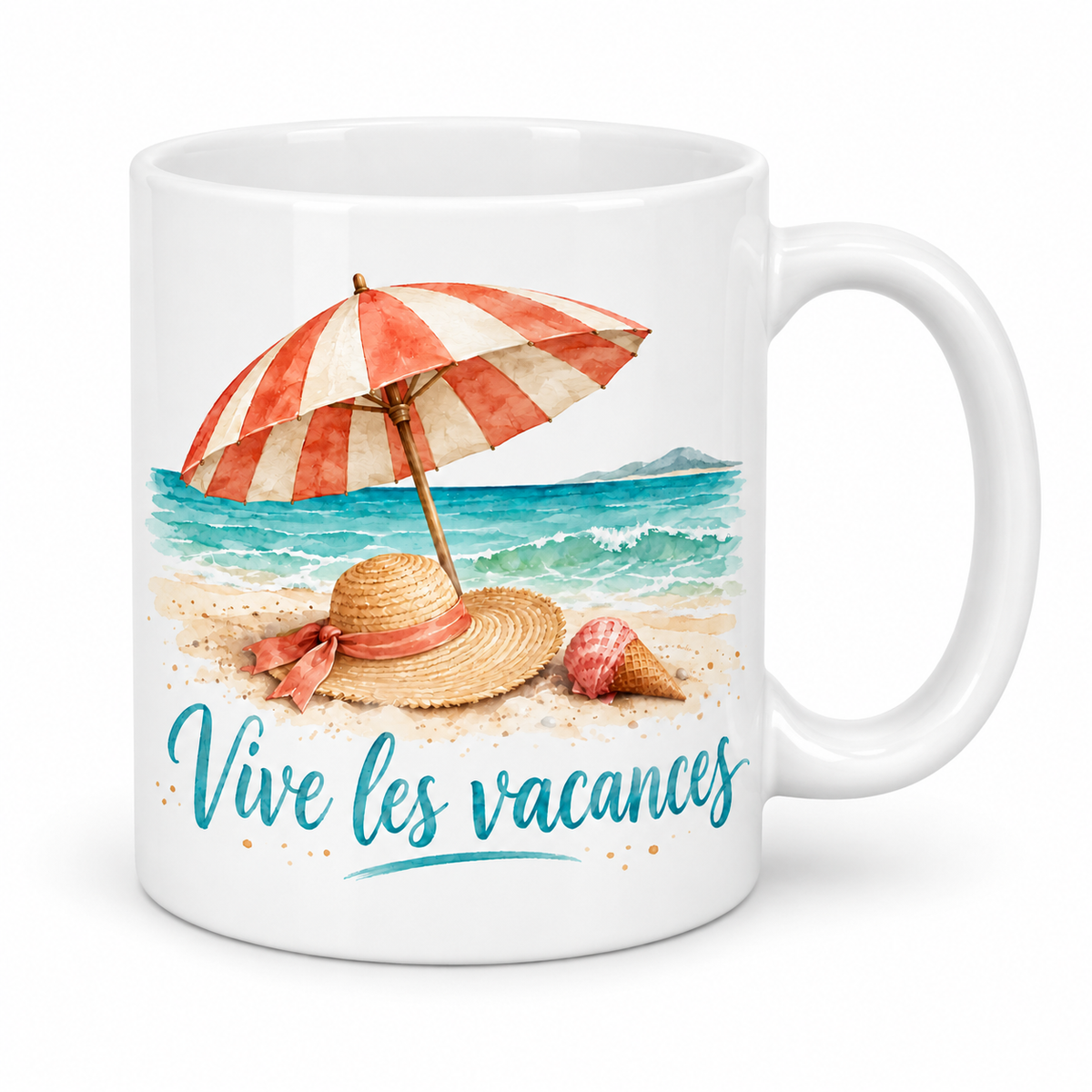 Mug Vive les vacances à la glace